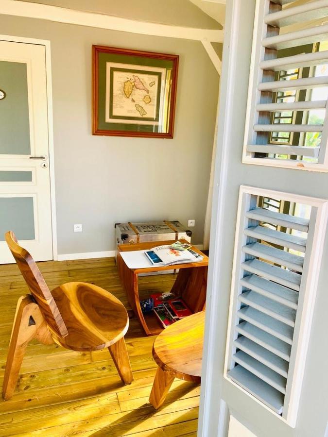 Habitation Baliache - Maison Creole Avec Jardin Privatif, Plage A 200M デエエ エクステリア 写真