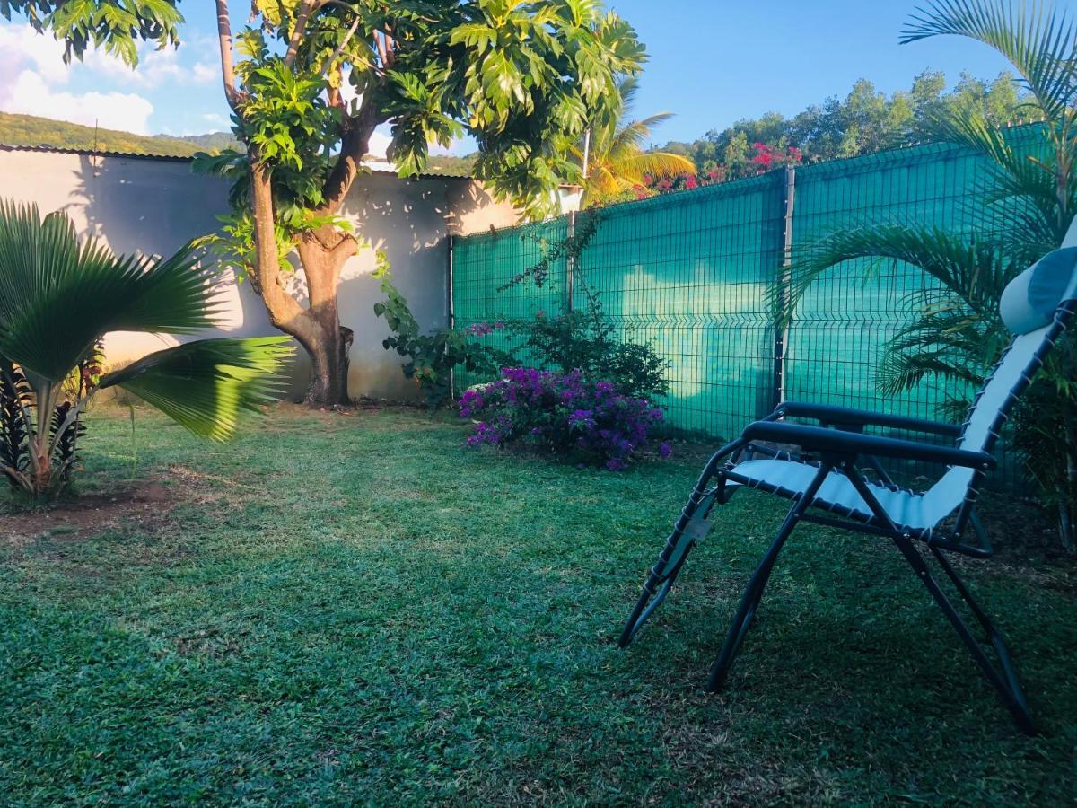 Habitation Baliache - Maison Creole Avec Jardin Privatif, Plage A 200M デエエ エクステリア 写真